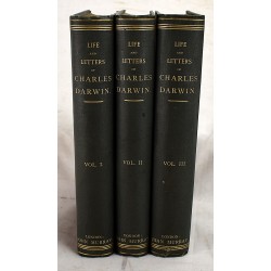 The Life and Letters of Charles Darwin, Including an Autobiographical Chapter (3 Volumes)